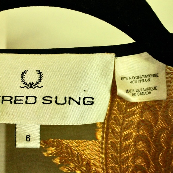 Vintage Alfred Sung Button Down - Picture 4 of 6